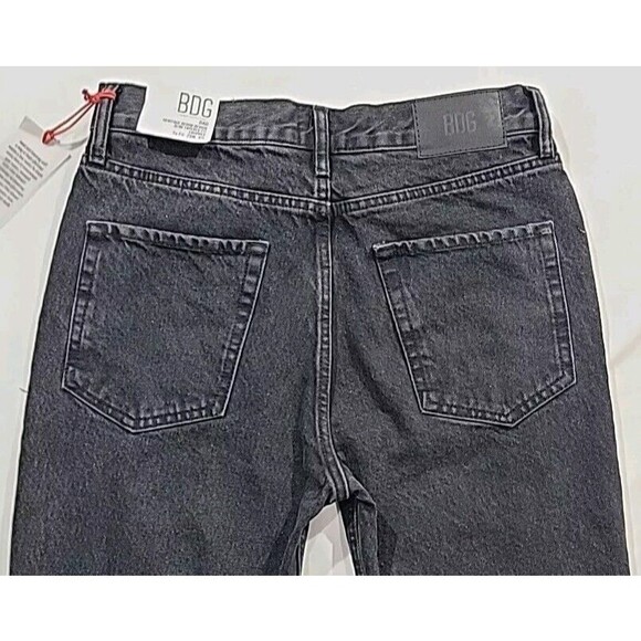 BDG Urban Outfitters Dad Jeans Slim Tapered Fit Cropped Heritage Denim 29x32 NWT - Picture 11 of 16